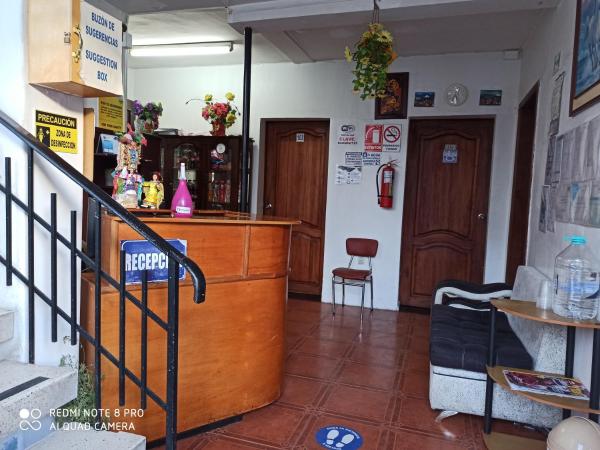 A la foto es mostra l'objecte Hostal Luz Wilson situat a la ciutat de Quito.