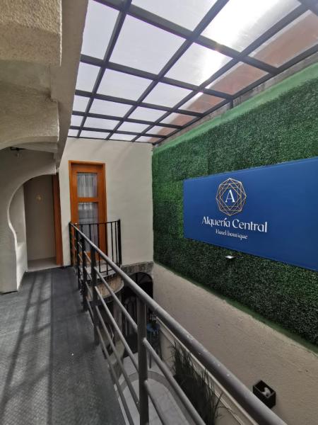 Nella foto è visibile l'oggetto Alquería Central hotel situato nella città di Xalostoc.