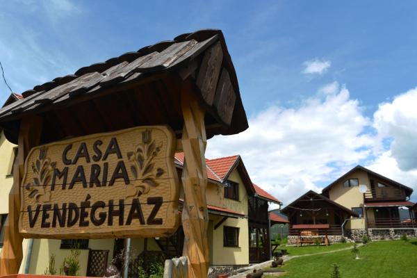 A la foto es mostra l'objecte Casa Maria Izvorul Muresului situat a la ciutat de Izvoru Mureşului.