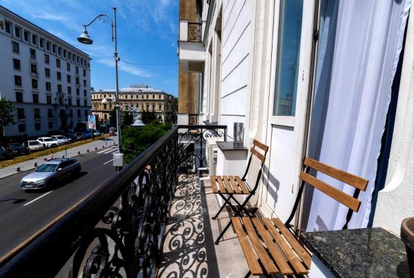 A la foto es mostra l'objecte Ultracentral Cozy Apartment on Calea Victoriei with Amazing View situat a la ciutat de Bucarest.