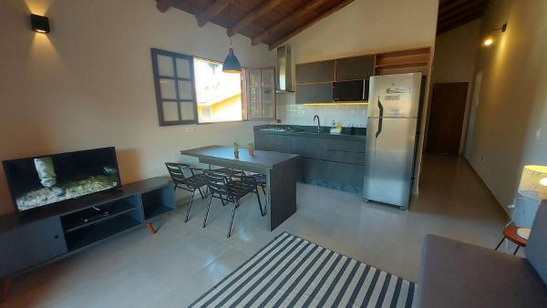 A la foto es mostra l'objecte Ventura - Apto com piscina, vista mar, churrasqueira privativa, ar con, wi-fi, netflix, garagem situat a la ciutat de Parati.