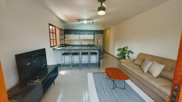 Fotografie 2: Algodão - Novo Flat com Piscina, 50mts da praia, churrasqueira privativa, ar con, wi-fi, netflix, garagem