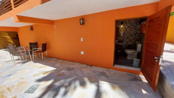 Fotografie 6: Algodão - Novo Flat com Piscina, 50mts da praia, churrasqueira privativa, ar con, wi-fi, netflix, garagem
