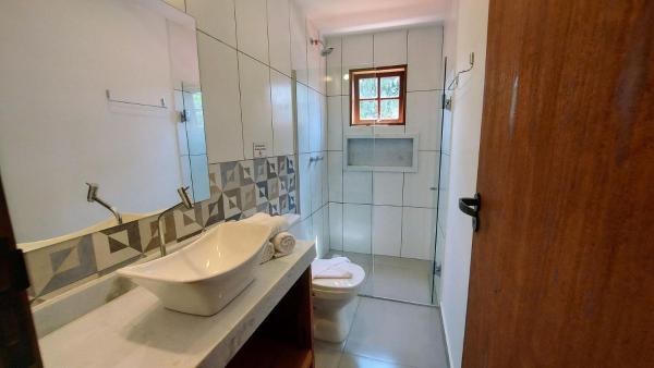 Fotografie 9: Algodão - Novo Flat com Piscina, 50mts da praia, churrasqueira privativa, ar con, wi-fi, netflix, garagem