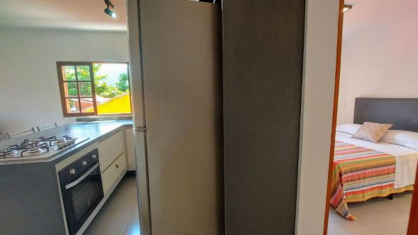 Fotografie 8: Algodão - Novo Flat com Piscina, 50mts da praia, churrasqueira privativa, ar con, wi-fi, netflix, garagem