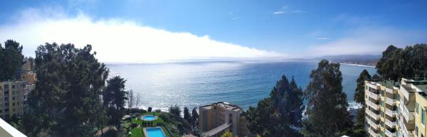 A la foto es mostra l'objecte Al mare situat a la ciutat de Puchuncaví.