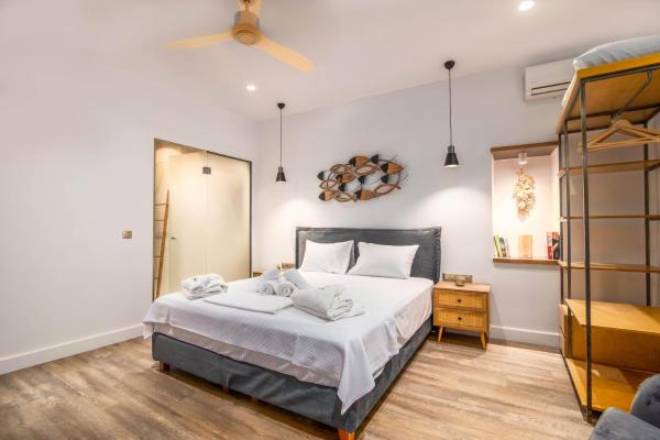 Na fotografii je vidět objekt Curcumelli Luxury Suites - Portoni 2 nacházející se ve městě Korfu.