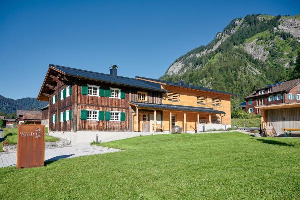 A la foto es mostra l'objecte Wald 12 Ferienhaus situat a la ciutat de Ausserwald.