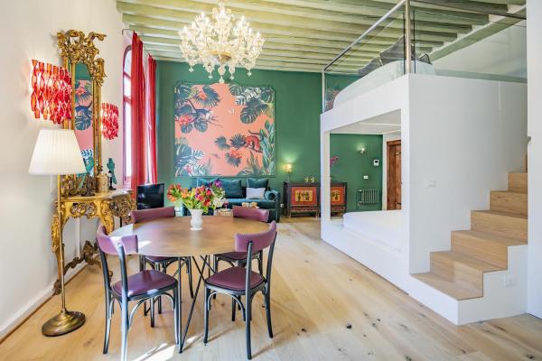 På billedet ses objektet Corte Rubbi 3 Deluxe Studio-Apartment beliggende i byen Venedig.