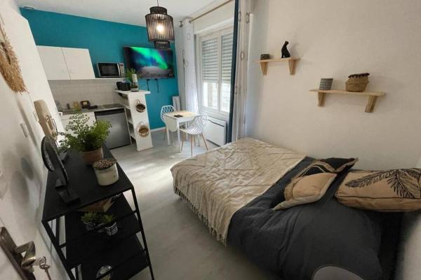 A la foto es mostra l'objecte Le Sano - Centre Historique, 2mn à pied Halles de Niort, donjon, moulin du Roc, et port Boinot - Wifi, Netflix ,2mn Hyper centre situat a la ciutat de Niort.