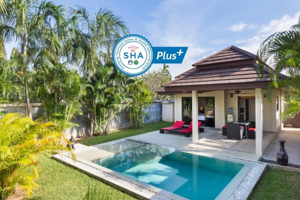 The photo shows the Phuket Pool Residence - Adults only located in the city of Rawai Beach.