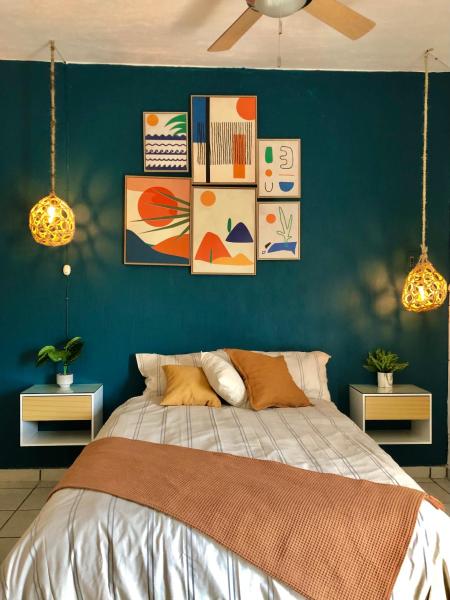A la foto es mostra l'objecte “Casa Raíz” habitaciones Boho situat a la ciutat de Tequila.