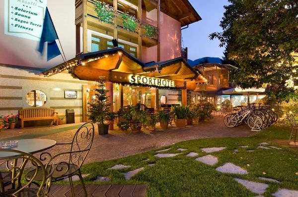 A la foto es mostra l'objecte Sporthotel Rosatti situat a la ciutat de Dimaro.
