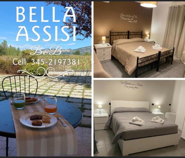 På billedet ses objektet BELLA ASSISI B & B beliggende i byen Assisi.