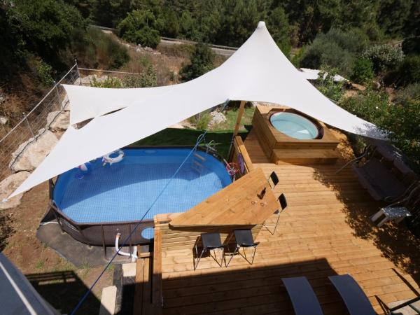 Στη φωτογραφία φαίνεται το αντικείμενο Oren's place - perfect for families & friend's που βρίσκεται στην πόλη Kefar Weradim.