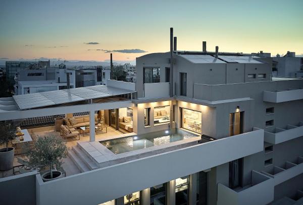 A la foto es mostra l'objecte Elaia Luxury Apartments Glyfada situat a la ciutat de Atenes.