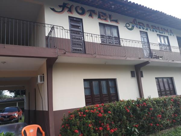 Na fotografii je vidět objekt Hotel Araruna nacházející se ve městě Soure.