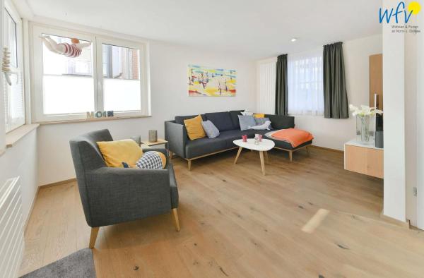 A la foto es mostra l'objecte Haus Nordland Ferienwohnung Gartenblick situat a la ciutat de Juist.
