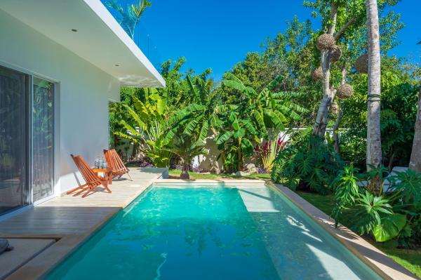 A la foto es mostra l'objecte Villa Calma, Chic & Mexican Villa, a True Oasis Pool, Security situat a la ciutat de Tulum.