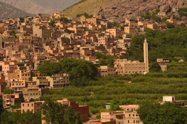 En la foto se muestra el objeto Riad Dar Tagine ubicado en la ciudad de Tizgui.