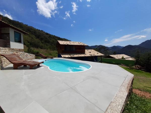 Chale Com Agua De Nascente E Com Vista Panoramica - Minas Gerais (estado)