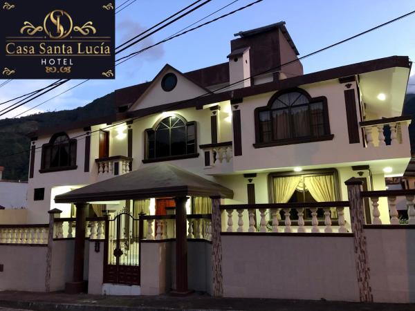 A la foto es mostra l'objecte Hotel Casa Santa Lucía situat a la ciutat de Baños.