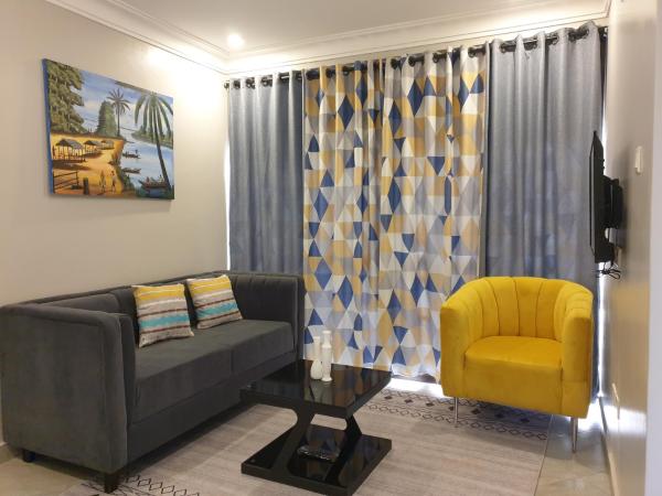 På billedet ses objektet BLT Suites - Furnished Apartments beliggende i byen Nsasa.