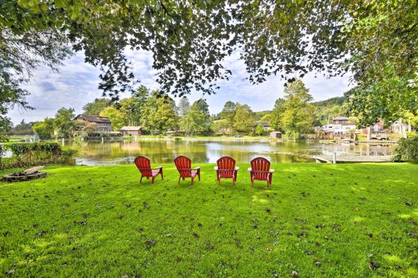 A la foto es mostra l'objecte Quiet New York Retreat Less Than 7 Miles to Skiing! situat a la ciutat de Tully.