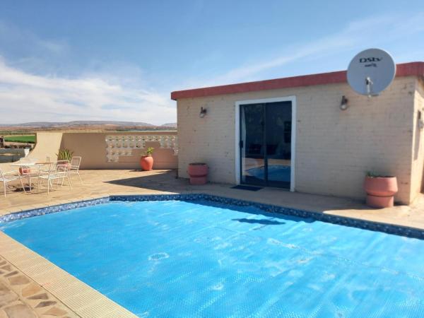 A la foto es mostra l'objecte Brandwag Pool Room situat a la ciutat de Prieska.