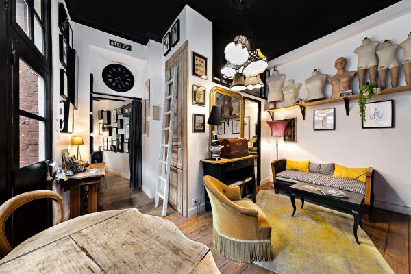 På bildet vises objektet Les Petites Suites Dieppoises - L'Atelier Couture som ligger i byen Dieppe.