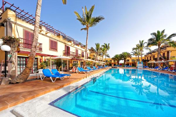 På billedet ses objektet Bungalows Maspalomas Oasis Club - All Inclusive. beliggende i byen Maspalomas.