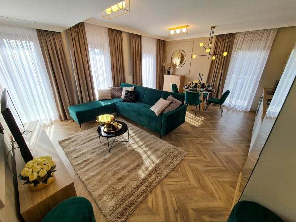 På billedet ses objektet Apartamenty Hallera 4 beliggende i byen Golina.