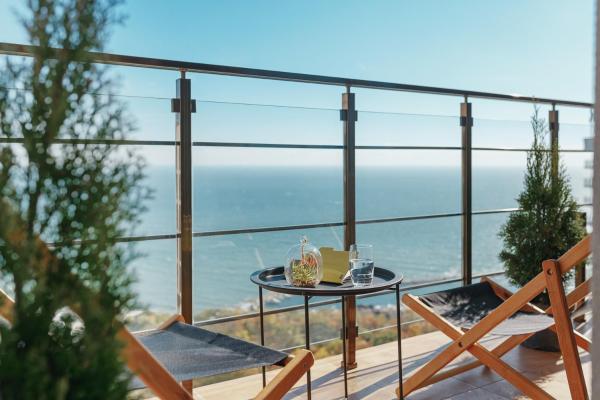 Nella foto è visibile l'oggetto Sea & Sky apartments situato nella città di Odessa.