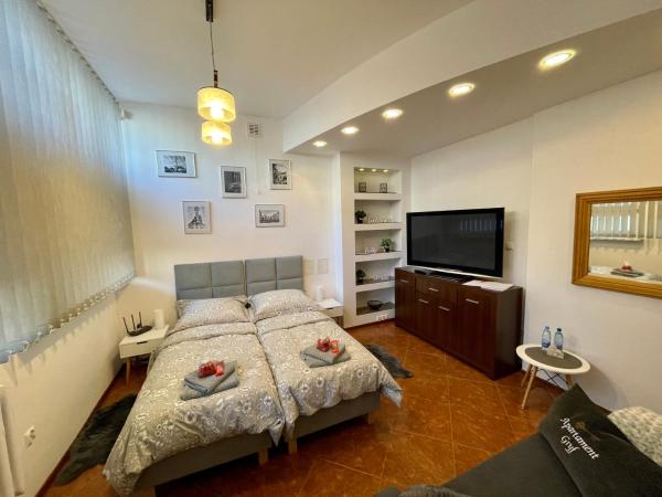 Na foto é possível ver o objeto Apartament Gryf localizado na cidade de Karłowice.