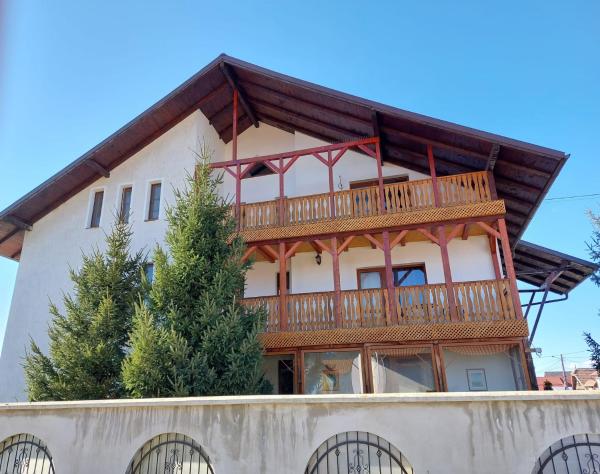 Na fotografii je vidět objekt Pensiunea Vera nacházející se ve městě Râşnov.