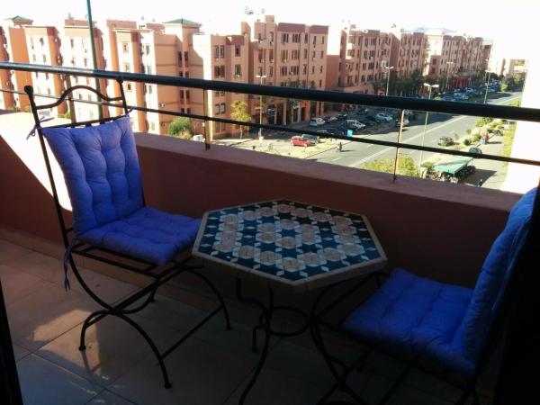 En la foto se muestra el objeto Superbe appartement avec terrasse ubicado en la ciudad de Marrakech.