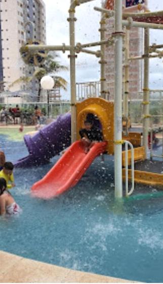 Na fotografii je vidět objekt resort salinas exclusive nacházející se ve městě Salinópolis.