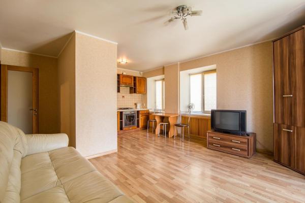 A la foto es mostra l'objecte Most City area 1-bedroom apartment, central situat a la ciutat de Dnipró.
