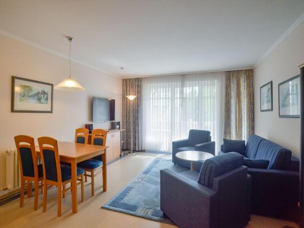 A la foto es mostra l'objecte Dünenpark Binz - Komfort Ferienwohnung mit 1 Schlafzimmer und Balkon im Obergeschoss 132 situat a la ciutat de Binz.