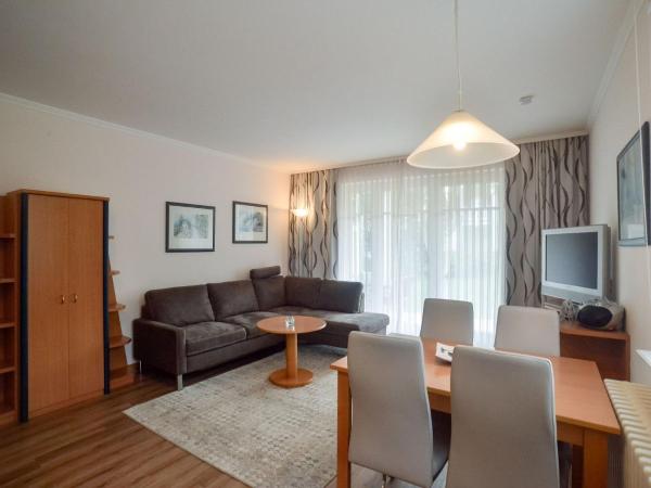 A la foto es mostra l'objecte Dünenpark Binz - Komfort Ferienwohnung mit 1 Schlafzimmer und Terrasse im Erdgeschoss 219 situat a la ciutat de Binz.
