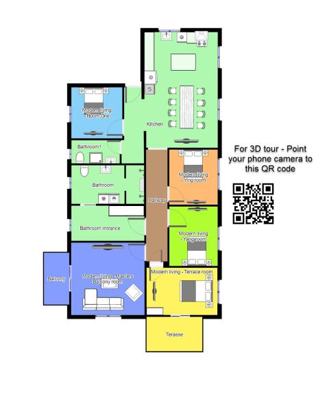 Zdjęcie 5: aday - 4 Bedroom - Modern Living Apartment - Aalborg