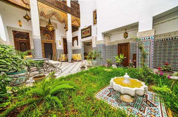 En la foto se muestra el objeto Riad Fez Mahal ubicado en la ciudad de Fez.
