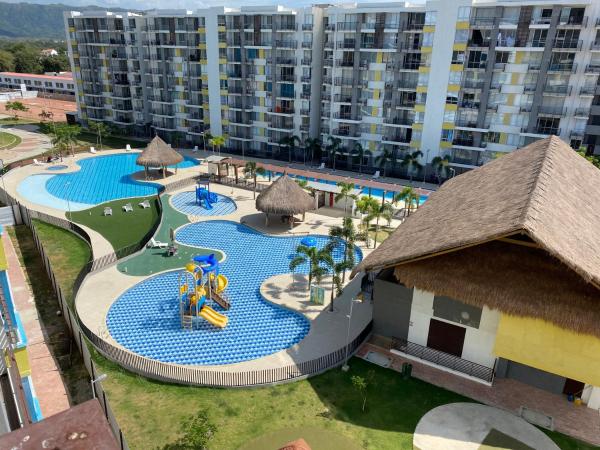 Na zdjęciu widoczny jest obiekt Espectacular Apartamento VIP - 2 Hab. Ricaurte położony w mieście Ricaurte.