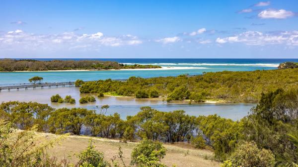 Billede 3: Studio on Morgo over looking the ocean and rivers