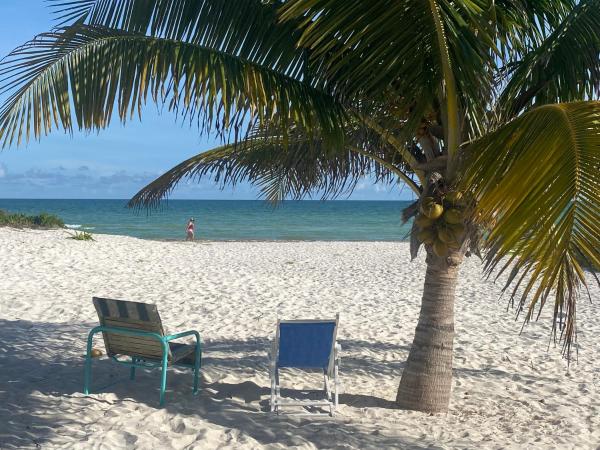 Nella foto è visibile l'oggetto Villa Gaviotas el cuyo beach situato nella città di El Cuyo.