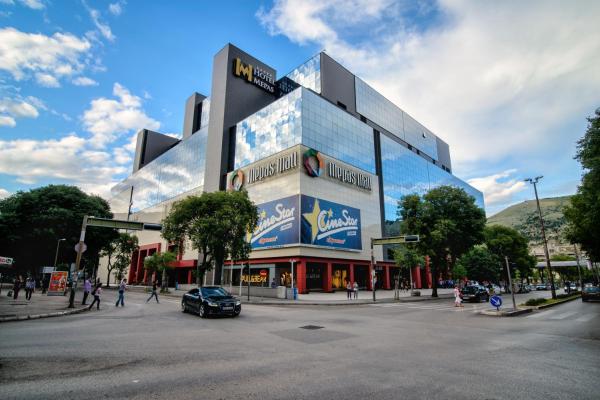 A la foto es mostra l'objecte Hotel Mepas situat a la ciutat de Mostar.