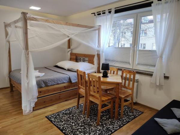 På billedet ses objektet Apartament pod Zamkiem beliggende i byen Nowy Sącz.