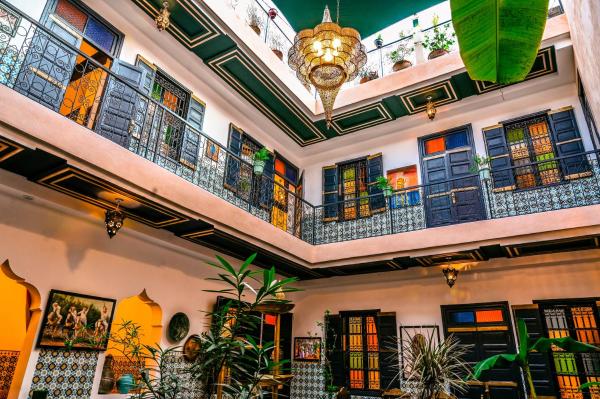 En la foto se muestra el objeto Riad Nouceiba Marrakech ubicado en la ciudad de Marrakech.