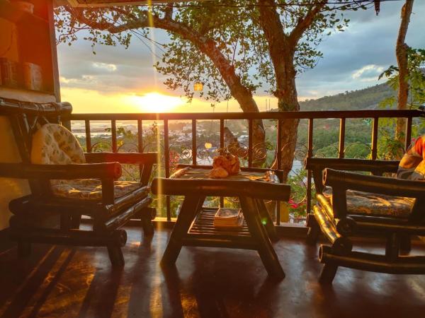 A la foto es mostra l'objecte Purple Homestay Hillside situat a la ciutat de Coron.