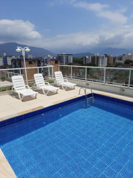 A la foto es mostra l'objecte Apartamento completo em excelente localização situat a la ciutat de Ubatuba.